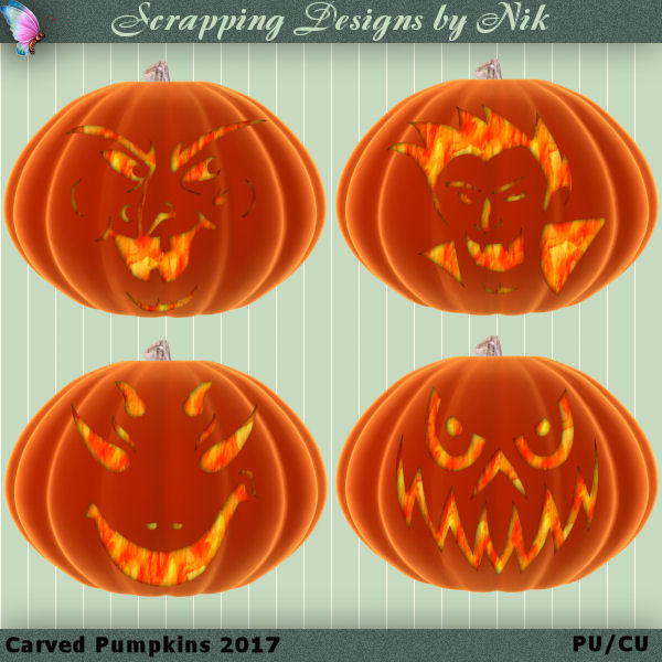 Carved Pumpkins 2017