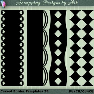 Curved Border Templates 28