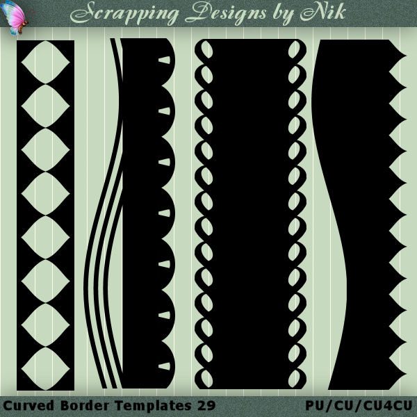 Curved Border Templates 29