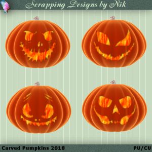 Carved Pumpkins 2018