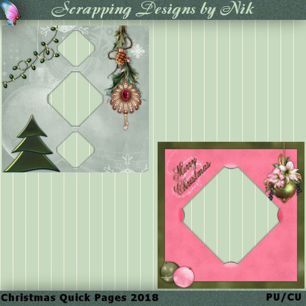 Christmas Quick Pages 2018
