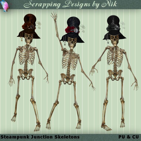 Steampunk Skeletons