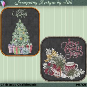 Christmas Chalkboards