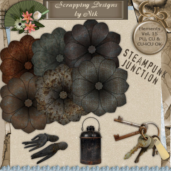 Steampunk Junction Elements Vol. XV