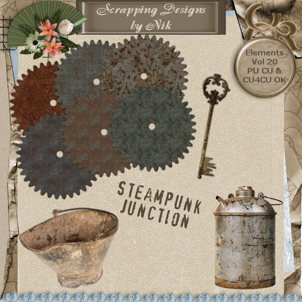 Steampunk Junction Elements Vol. XX