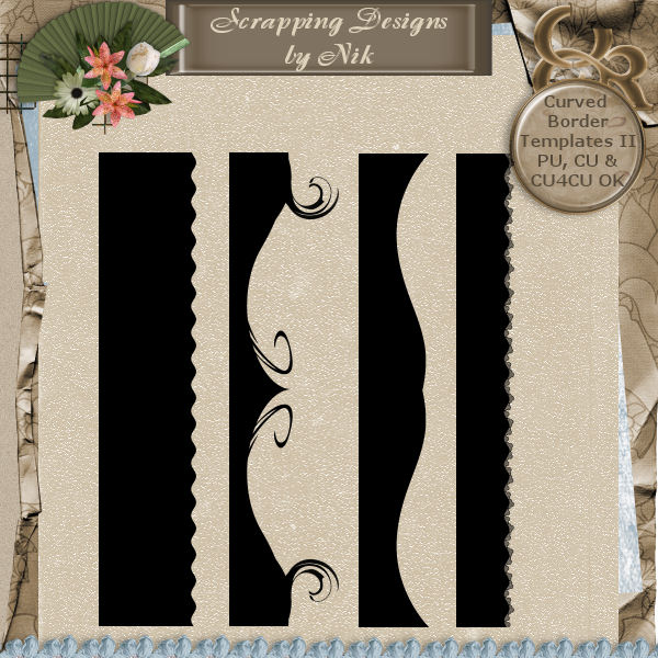 Curved Border Templates 2