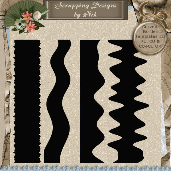 Curved Border Templates 3