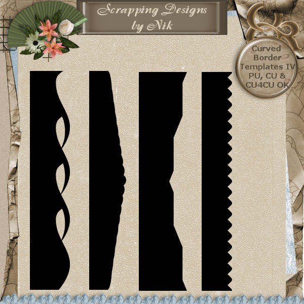 Curved Border Templates 4