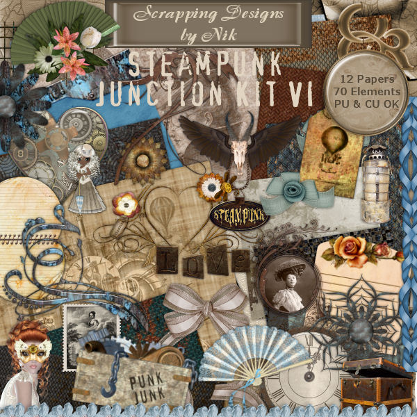 Steampunk Junction VI Full Size Kit