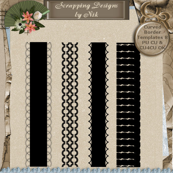 Curved Border Templates 8