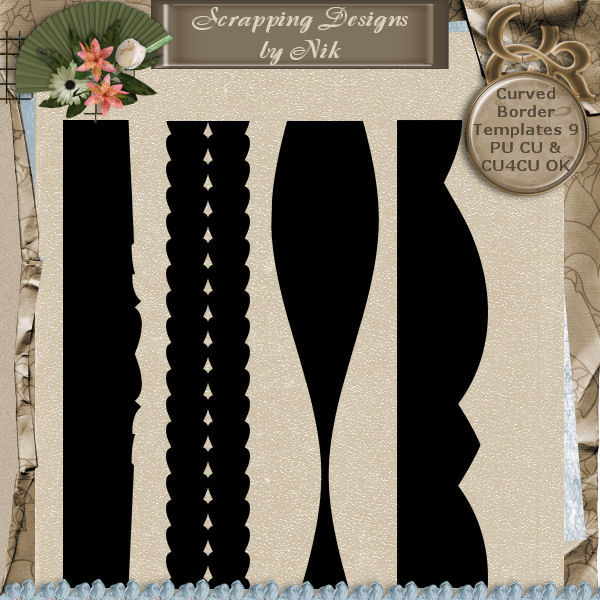 Curved Border Templates 9
