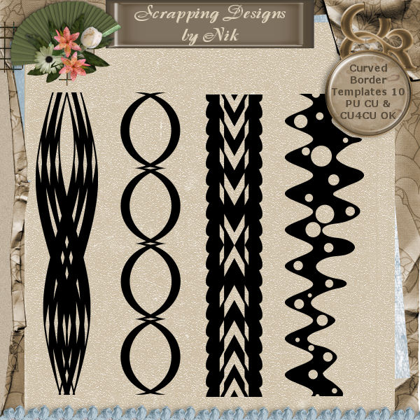 Curved Border Templates 10