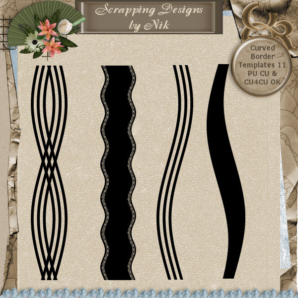 Curved Border Templates 11