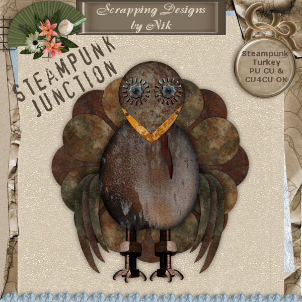 Steampunk Junction Turkey