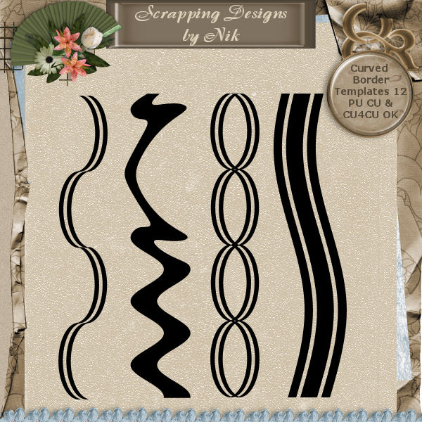 Curved Border Templates 12