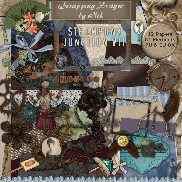 Steampunk Junction VII Full Size Kit