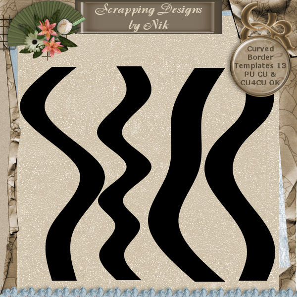 Curved Border Templates 13