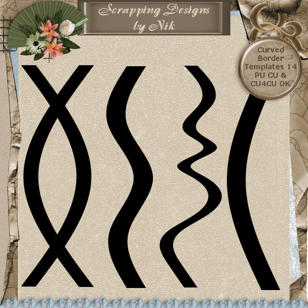 Curved Border Templates 14