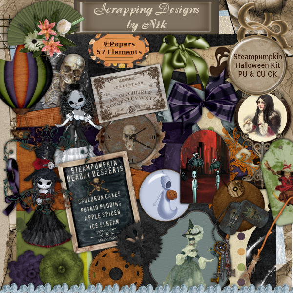 Steampumpkin Halloween Kit