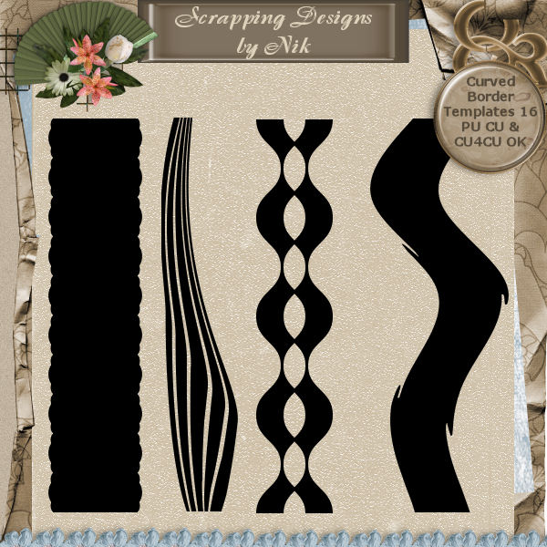 Curved Border Templates 16