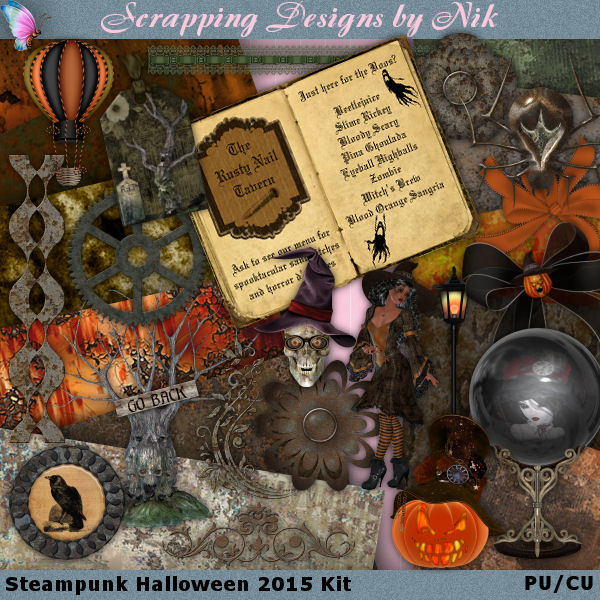 Steampunk Halloween 2015 FS Kit