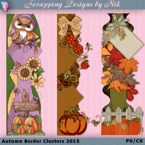 Autumn Border Clusters 2015