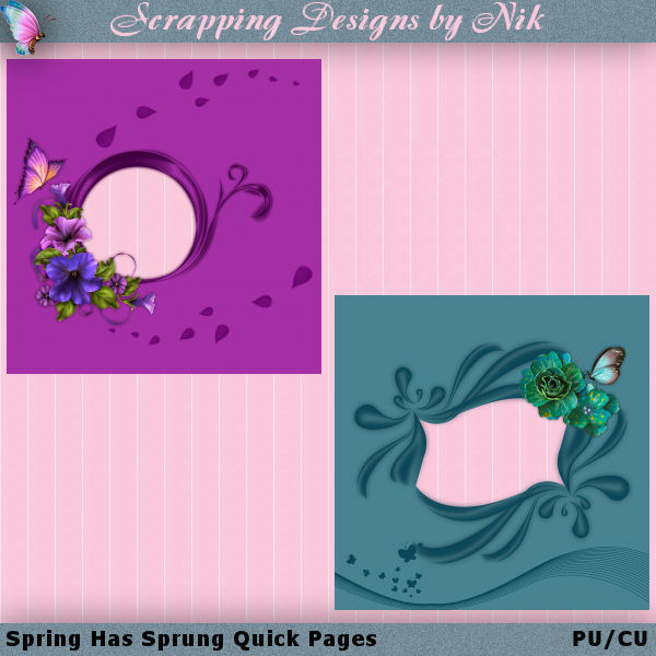Spring Has Sprung Quick Pages