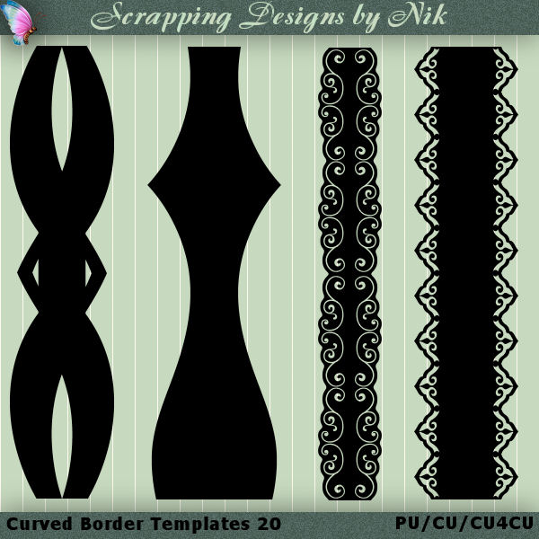 Curved Border Templates 20